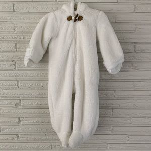 Carter’s Sherpa Hooded Bunting Sz 9 Mo